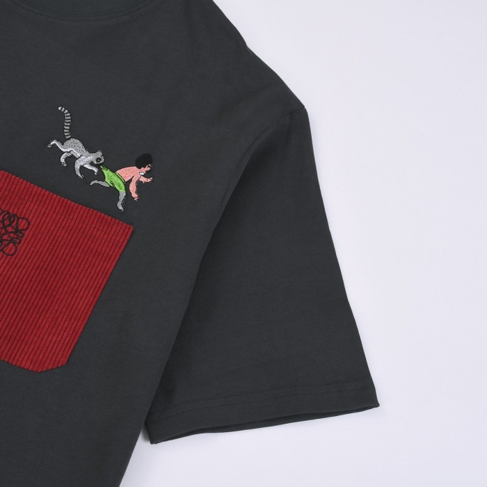 Loewe Crew Neck Short Sleeve T-shirt
