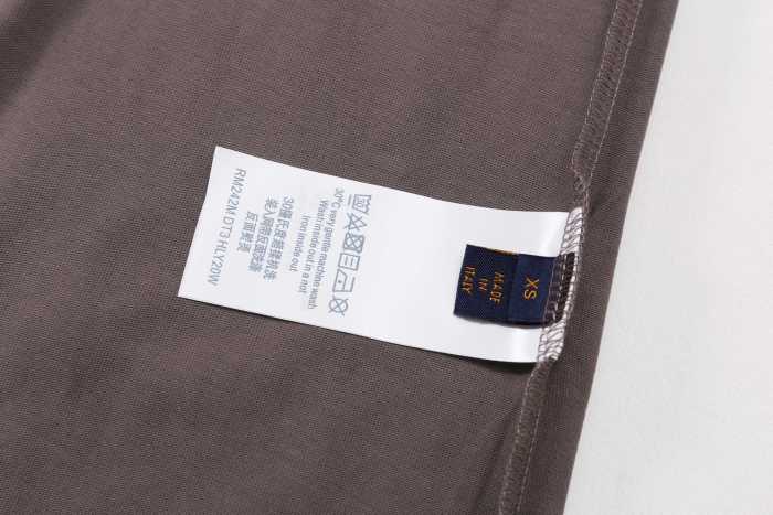 Louis Vuitton Washed Embellished Cotton T-Shirt