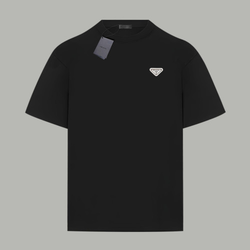 Prada triangle-logo Terry T-shirt Oversize