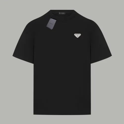Prada triangle-logo Terry T-shirt Oversize