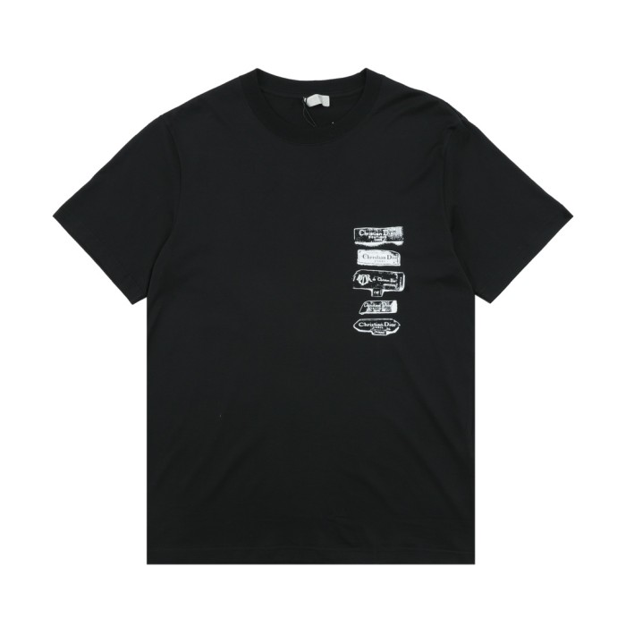 Dior Archives Labels T-Shirt, Relaxed Fit