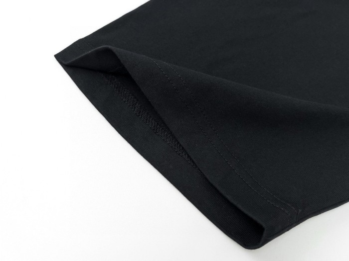 Balenciaga Full Print LOGO Cotton Short Sleeve T-shirt