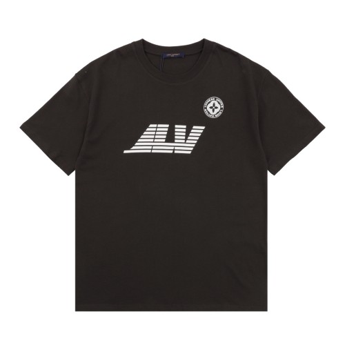 Louis Vuitton Washed Printed Cotton T-Shirt