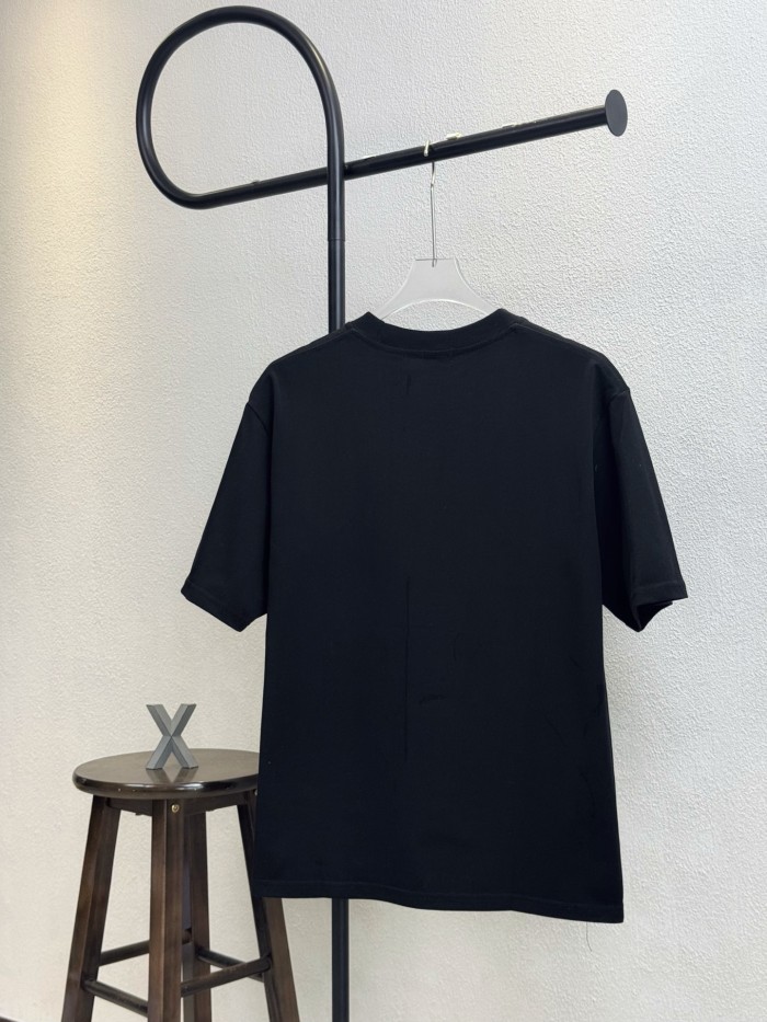Moncler Classic Logo Print Cotton Short Sleeves Tee
