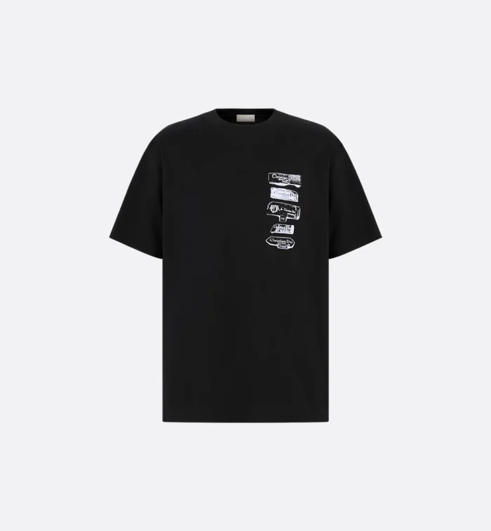 Dior Archives Labels T-Shirt, Relaxed Fit
