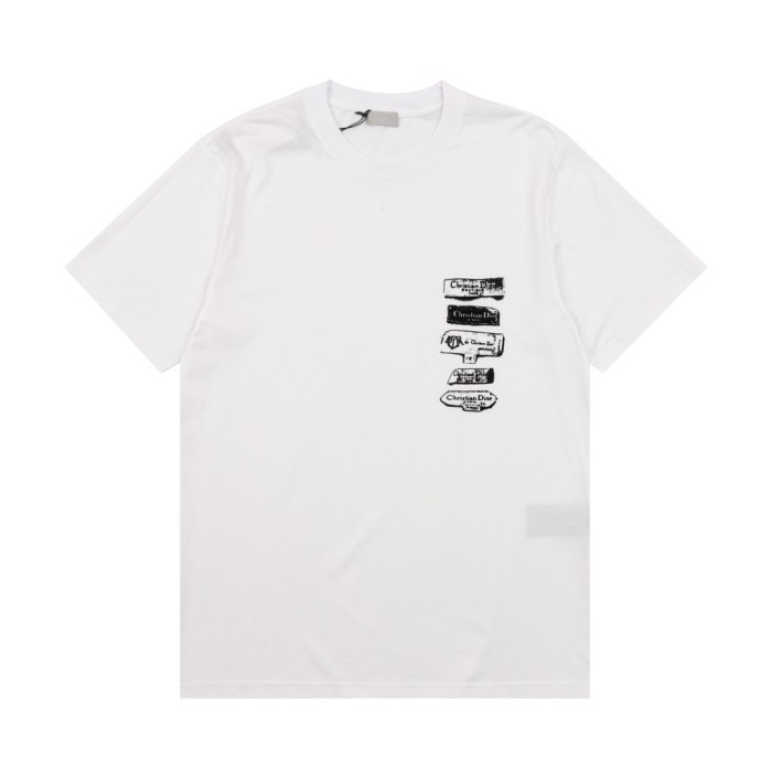 Dior Archives Labels T-Shirt, Relaxed Fit