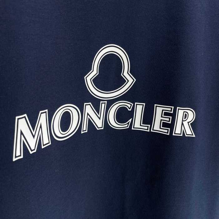 Moncler Logo Cotton Short-sleeved T-shirt