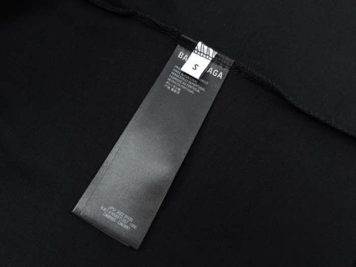 Balenciaga Full Print LOGO Cotton Short Sleeve T-shirt