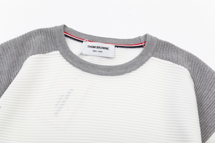 Thom Browne Logo Cotton T-shirt