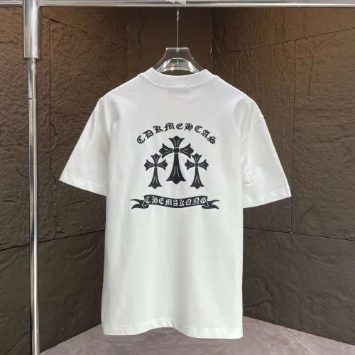 Chrome Hearts Classic Logo Print Cotton Short Sleeves T-Shirts