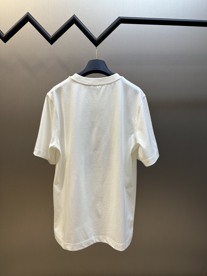 Burberry Cross Stitch EKD​ Cotton T-shirt