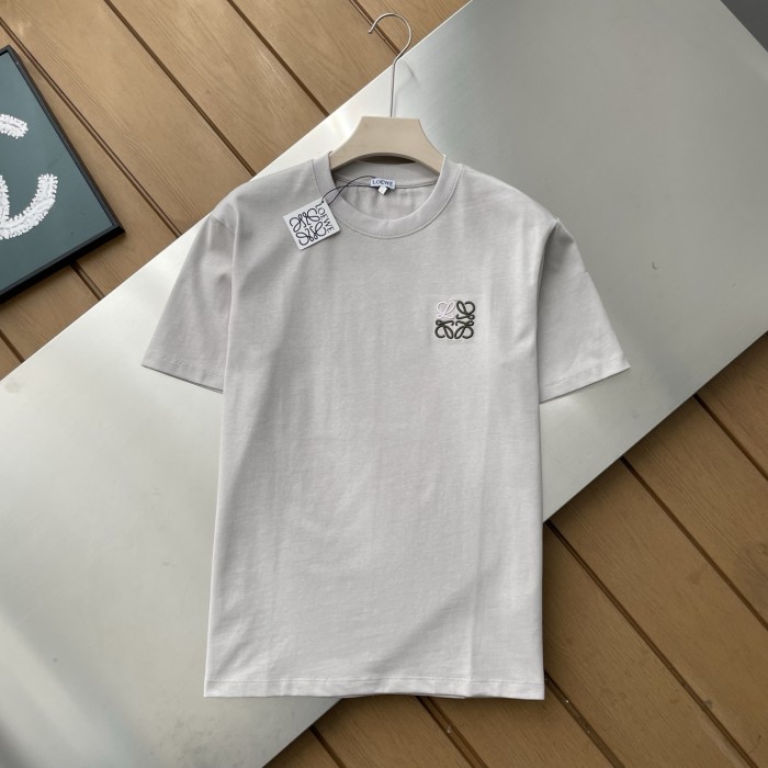 Loewe Logo Embroidered Cotton-Jersey T-Shirt