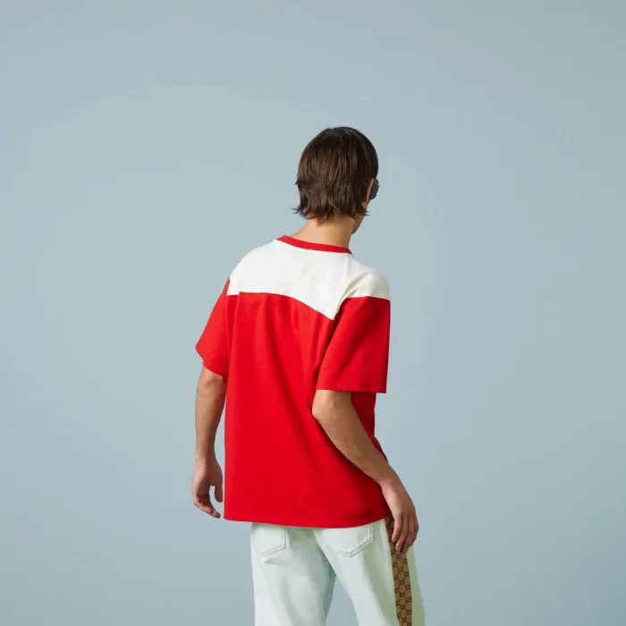 GUCCI T SHIRT GG MONOGRAM LOGO Cotton Short Sleeves