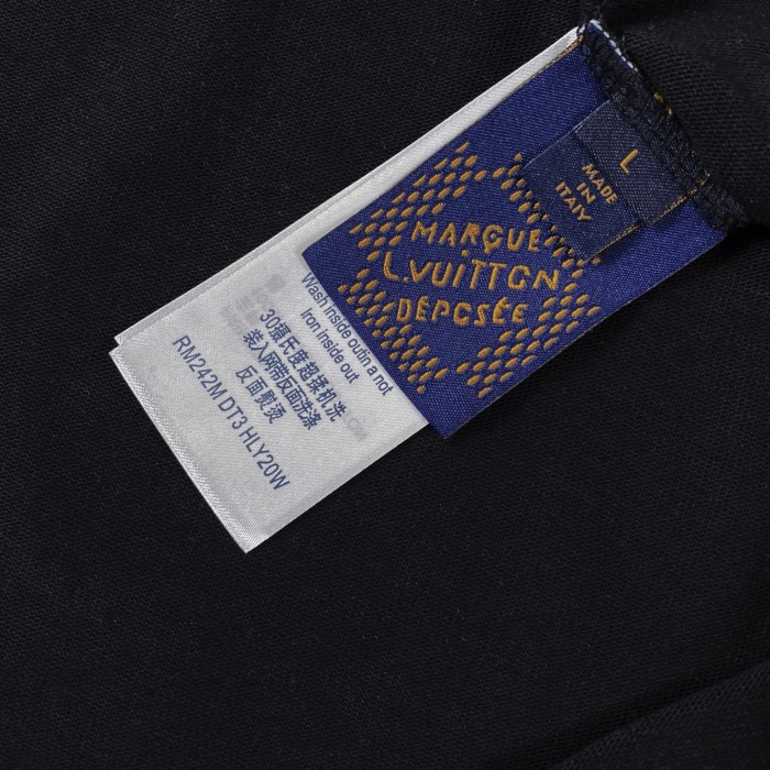 Louis Vuitton Classic Monogram Logo Patch Short-sleeved T-shirt