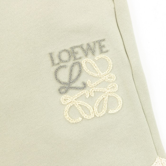 Loewe Braided Ribbon Embroidered Shorts