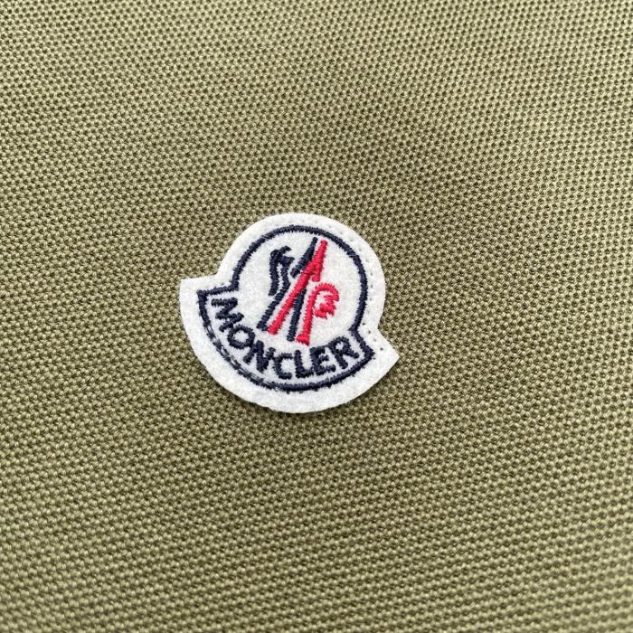 Moncler Black Logo Patch Polo