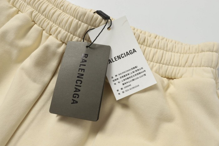 Balenciaga Embroidered Sweat Shorts