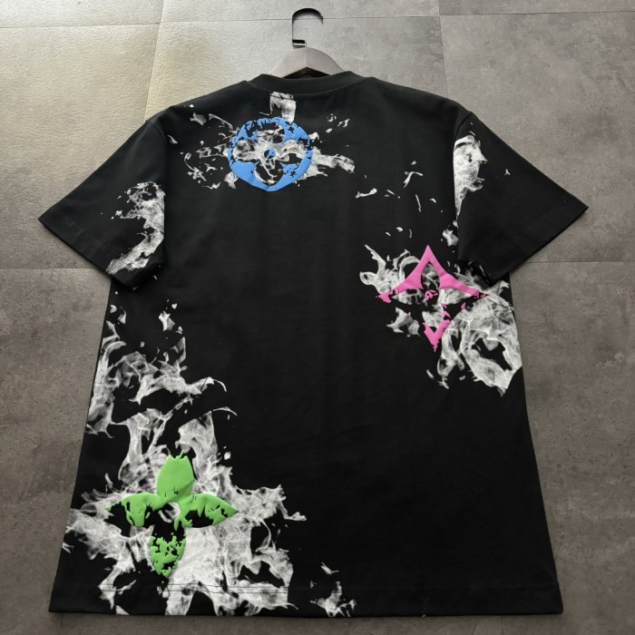 Louis Vuitton 3D Logo Short Sleeve T-Shirt