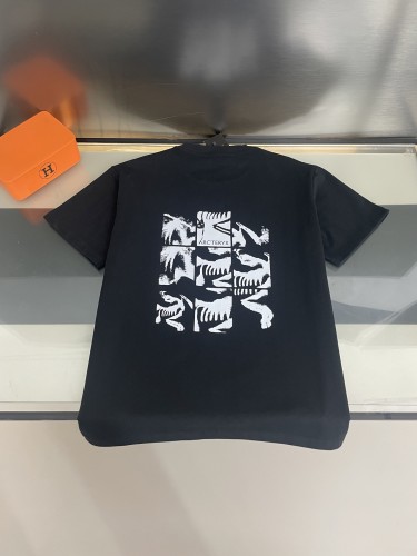 Arc'teryx Nine-grid Phantom Print Cotton T-shirt Short Sleeve