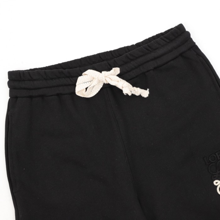 Loewe Braided Ribbon Embroidered Shorts