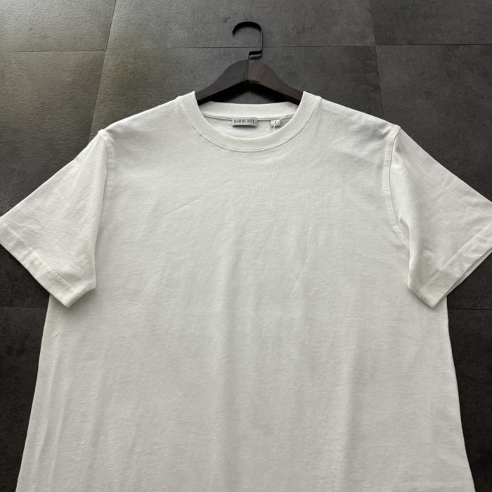 Burberry Check Label Cotton T-shirt