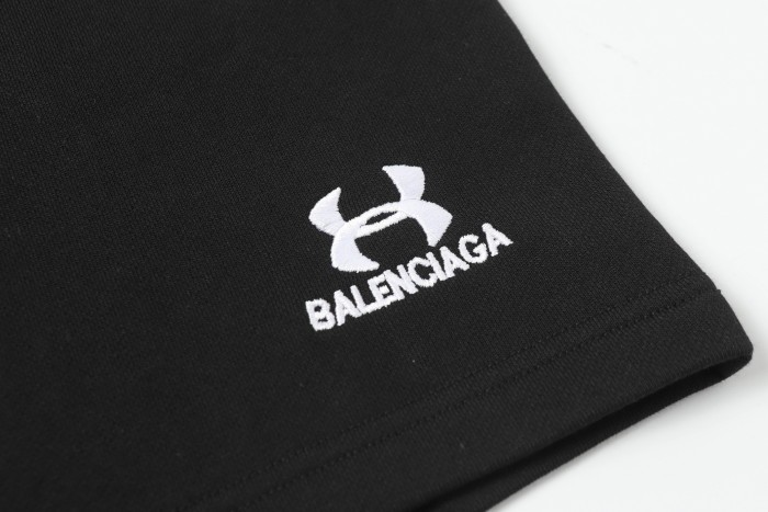 Balenciaga Embroidered Sports Shorts