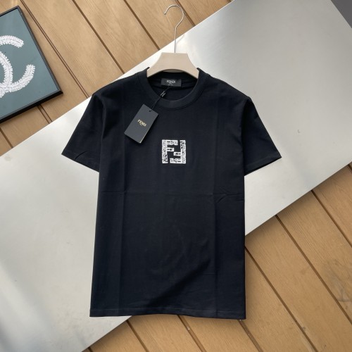 FENDI Cotton Short-sleeved T-shirt