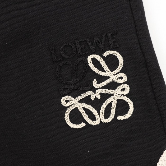 Loewe Braided Ribbon Embroidered Shorts