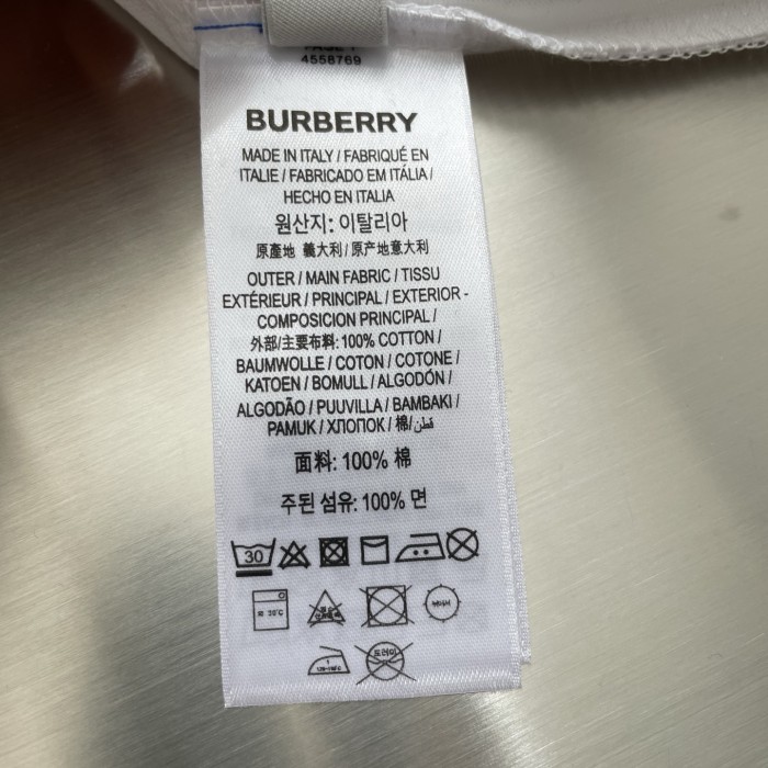 Burberry Logo Cotton T-shirt