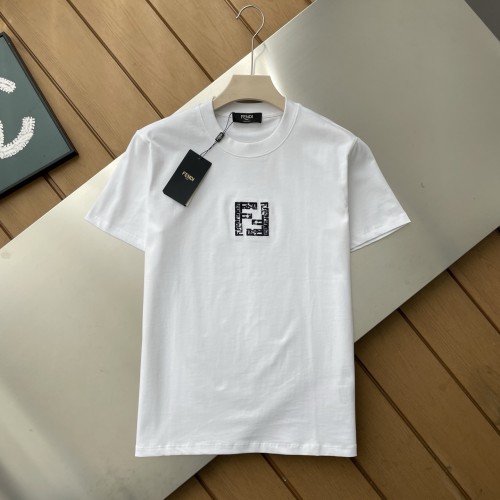 FENDI Cotton Short-sleeved T-shirt
