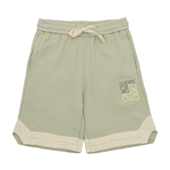 Loewe Braided Ribbon Embroidered Shorts