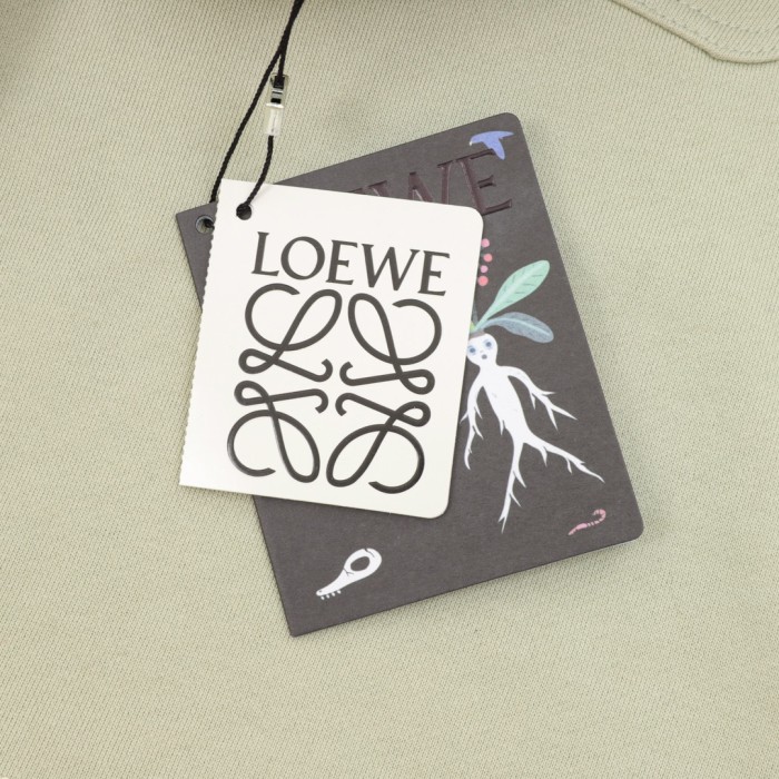 Loewe Braided Ribbon Embroidered Shorts