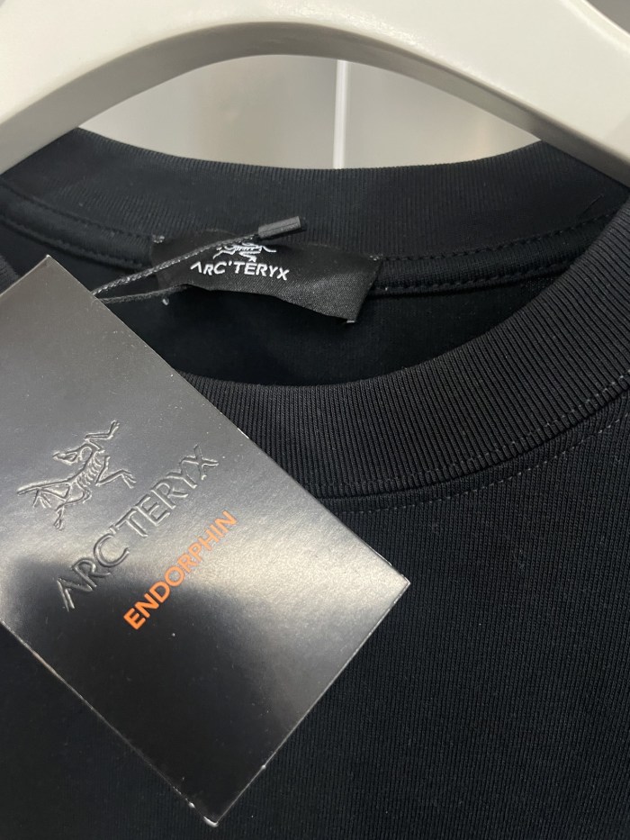 Arc'teryx Nine-grid Phantom Print Cotton T-shirt Short Sleeve