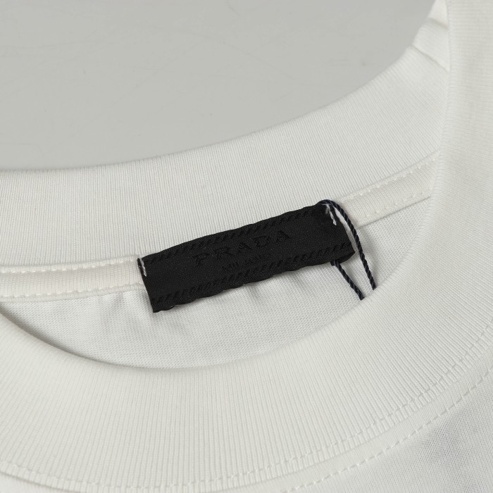 Prada Triangle Logo Nylon Pocket T-Shirt