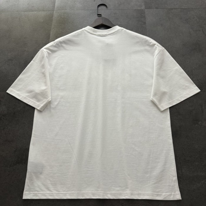 Balenciaga Tower Keychain Cotton Short Sleeve T-Shirt
