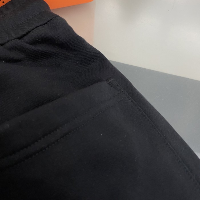 Balenciaga Logo Embroidered Shorts