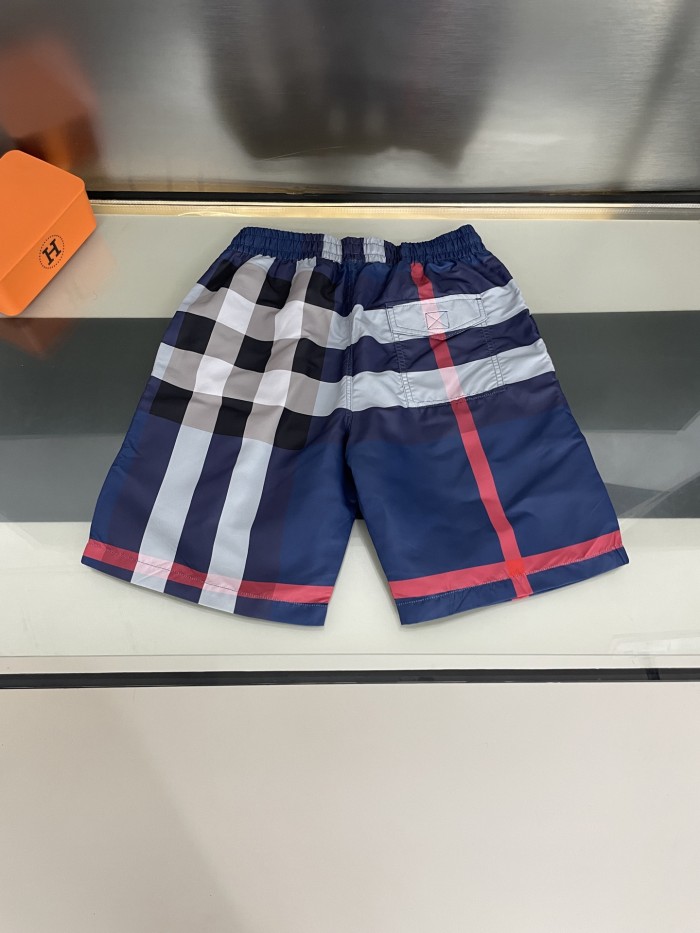 Burberry Check Swim Drawstring Swim Shorts