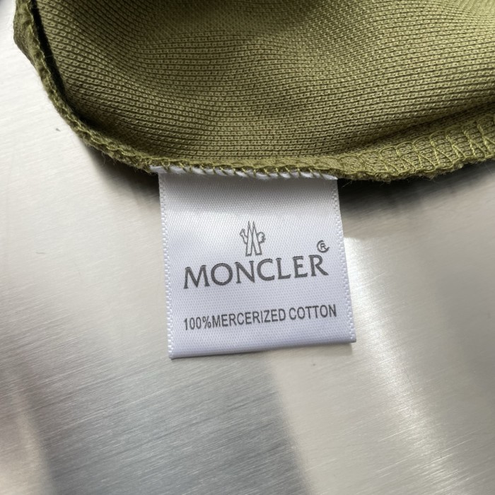 Moncler Black Logo Patch Polo