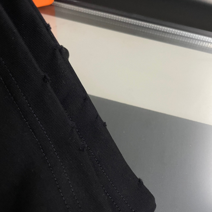 BALENCIAGA Surfer Cracked Vintage Cotton T-shirt