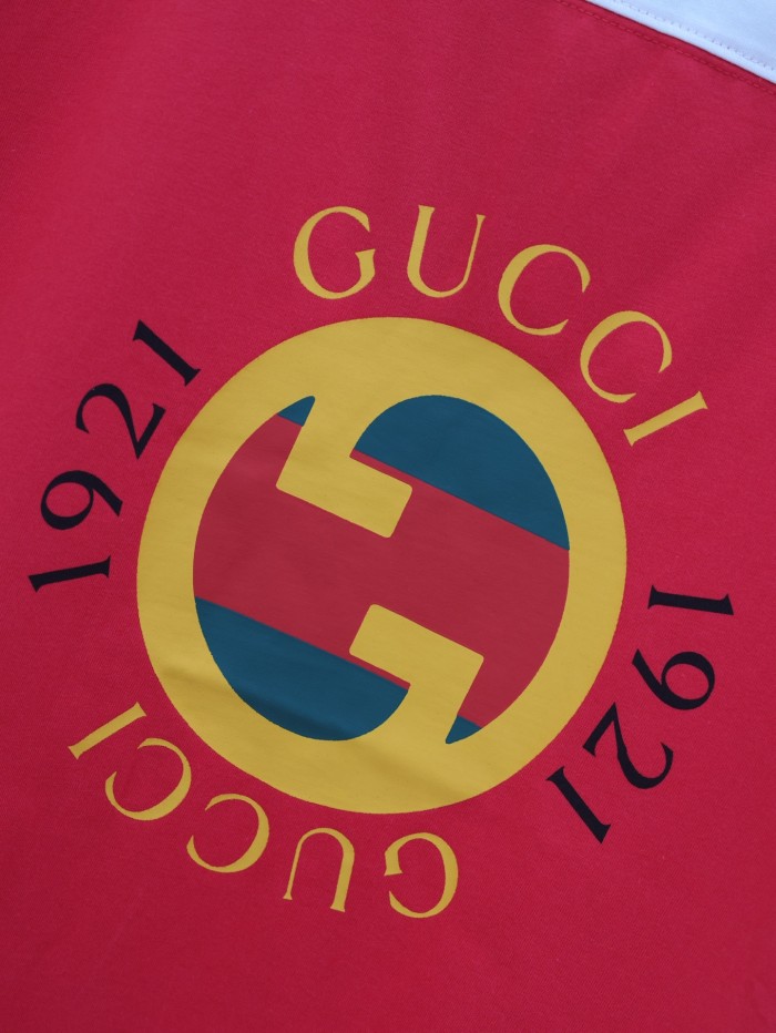 GUCCI T SHIRT GG MONOGRAM LOGO Cotton Short Sleeves