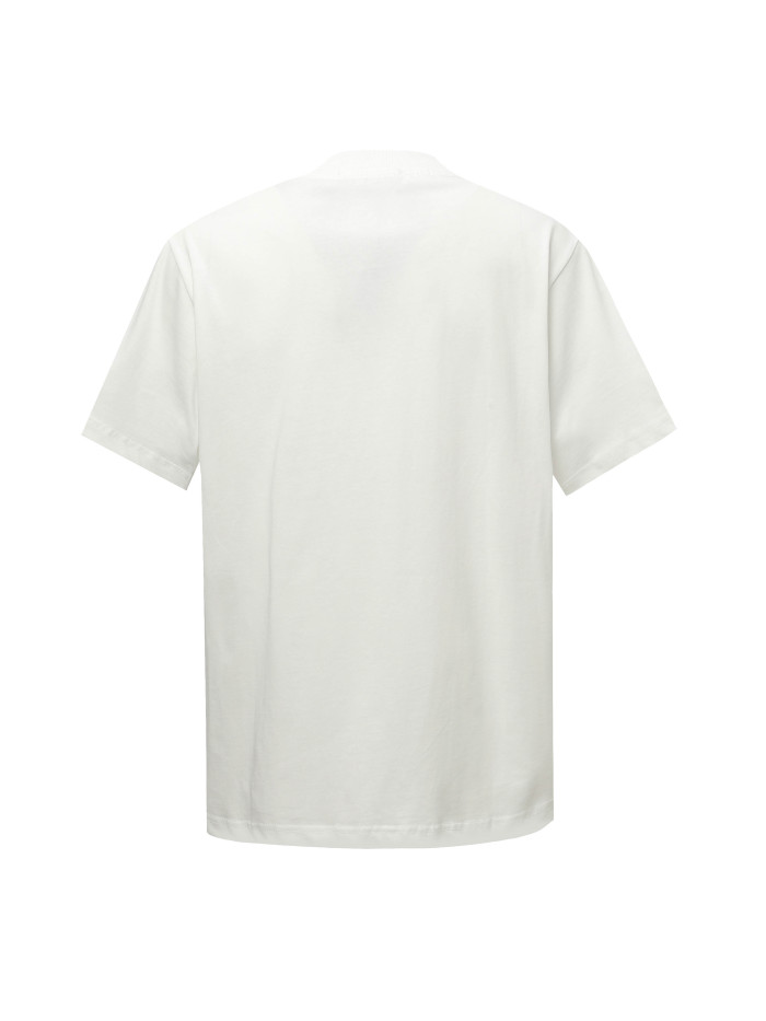 Prada Triangle Logo Nylon Pocket T-Shirt