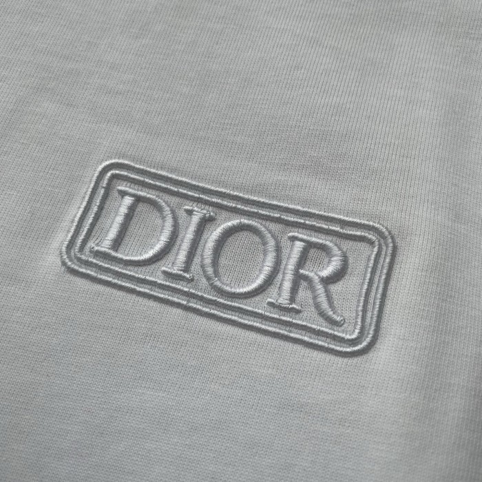 Dior Logo Cotton Short Sleeve T-shirt