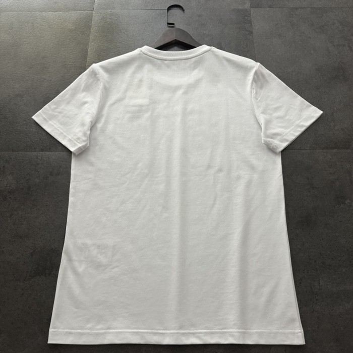 ZEGNA Logo Embroidered Cotton T-shirt