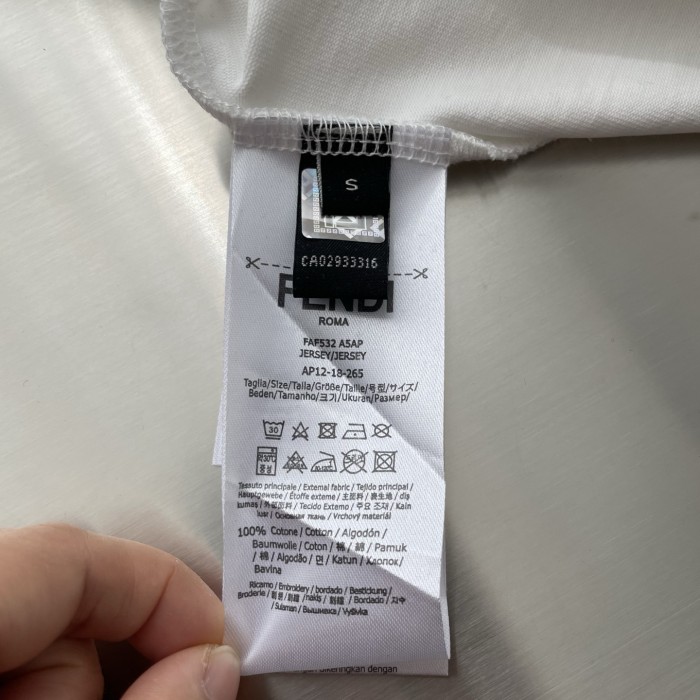 Fendi Fashion Cotton Short Sleeve T-Shirt
