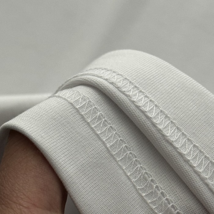ZEGNA Logo Embroidered Cotton T-shirt
