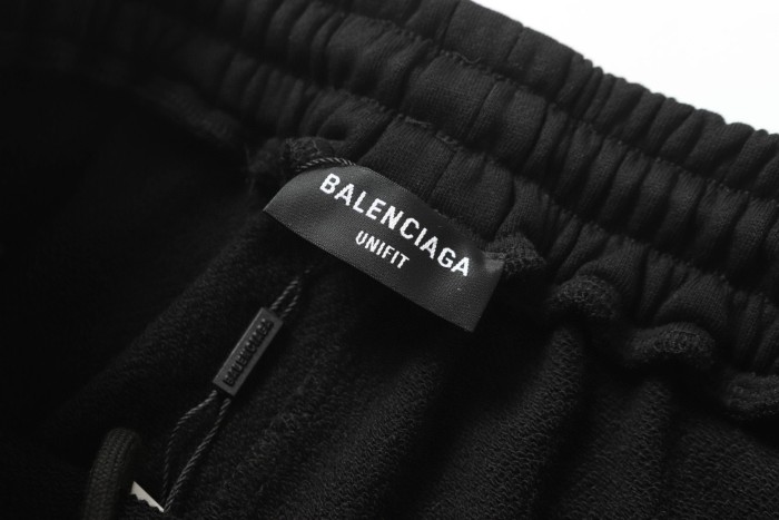 Balenciaga Embroidered Sweat Shorts