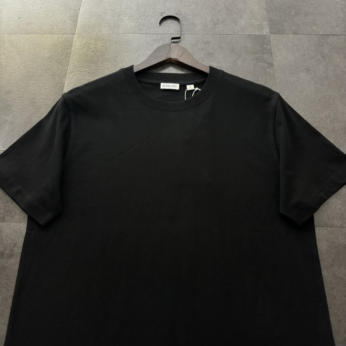 Burberry Check Label Cotton T-shirt