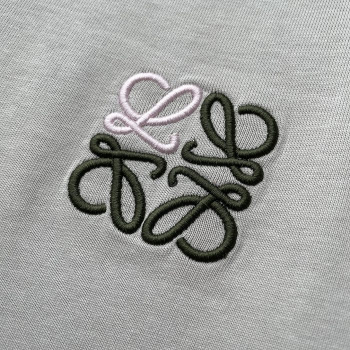 Loewe Logo Embroidered Cotton-Jersey T-Shirt