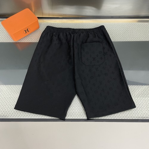 Louis Vuitton Embossed Logo Print Shorts