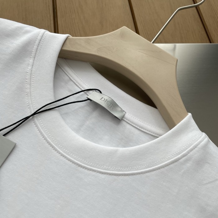 Dior Logo Cotton Short Sleeve T-shirt